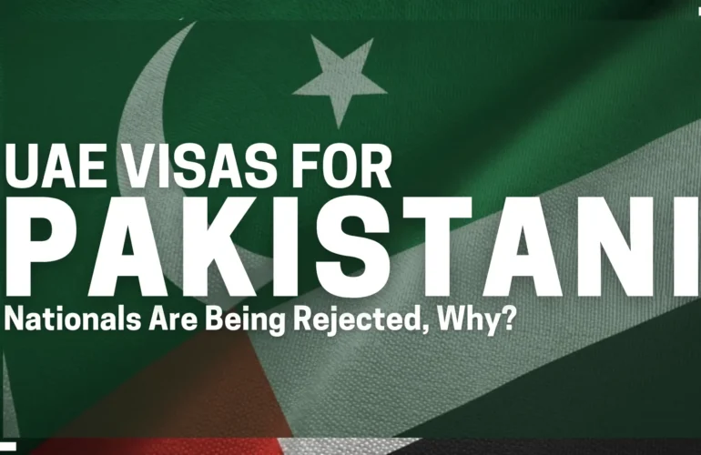 UAE visa delay for Pakistani nationals 2025