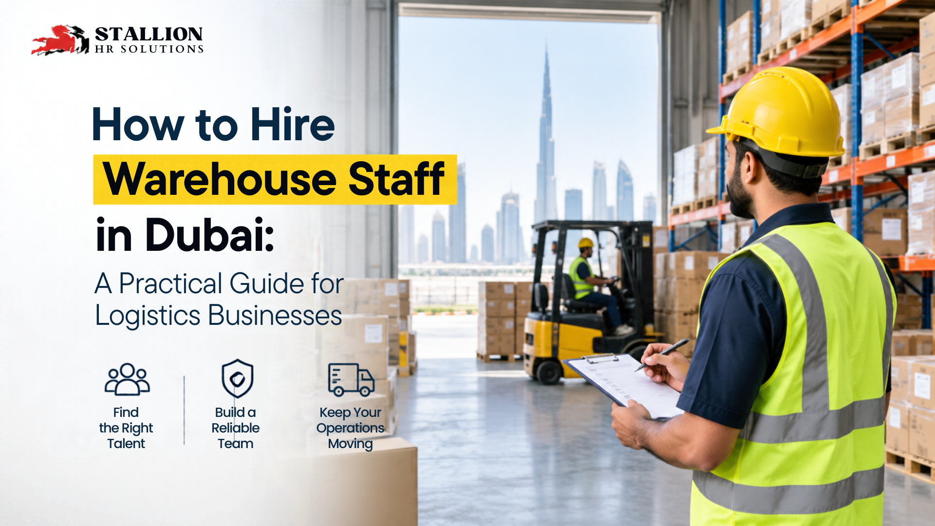 Hire warehouse staff in Dubai